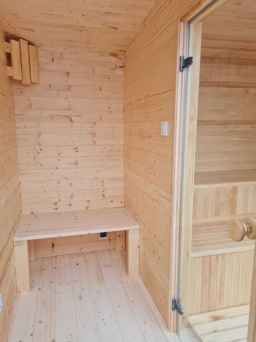 Sauna Ogrodowa Domek Sauna Fińska Sucha Do Ogrodu