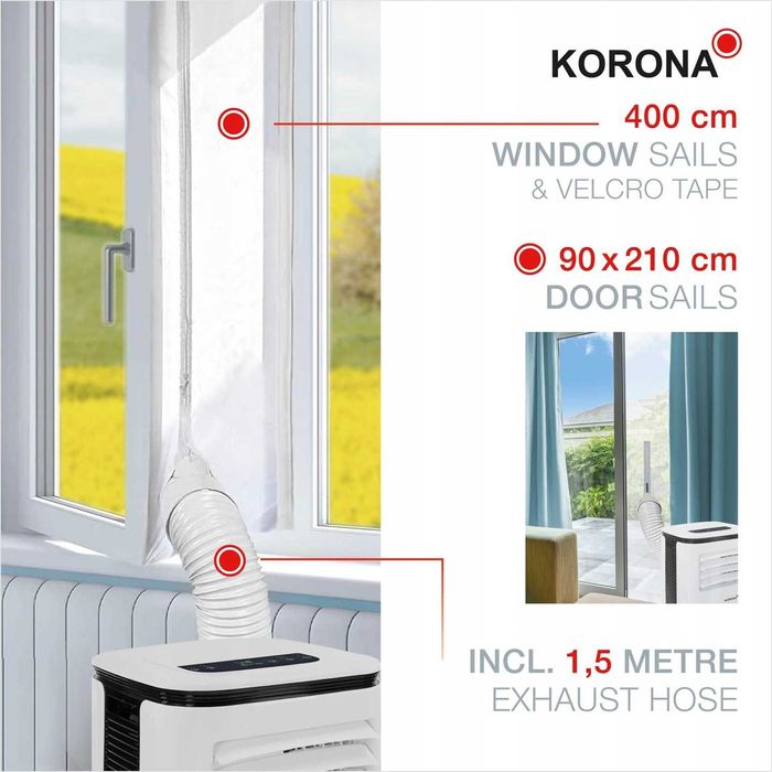 Korona 82001 Iceberg 9.0 Eco klimatyzator i osuszacz