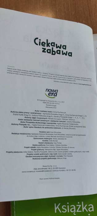 Ciekawa zabawa. Książka dla Nauczyciela