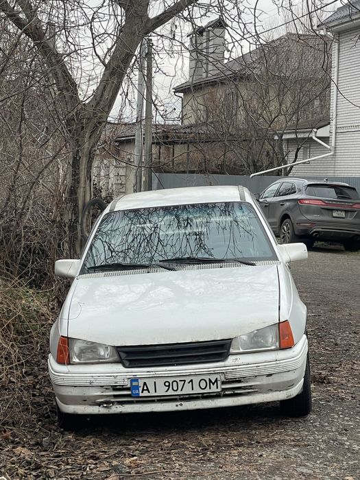 Opel Kadett газ/бенз переоформлення