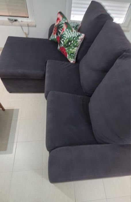 Sofá 3/4 lugares com Chaise Long