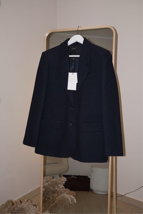 Пальто-жакет Zara, вовна, в стилі bazhane