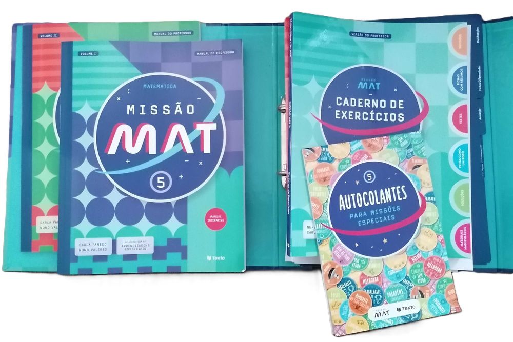 Manual Matemática - 5.º ano - NOVO!