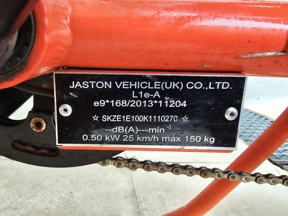 Bicicleta eléctrica carga longtail RAD