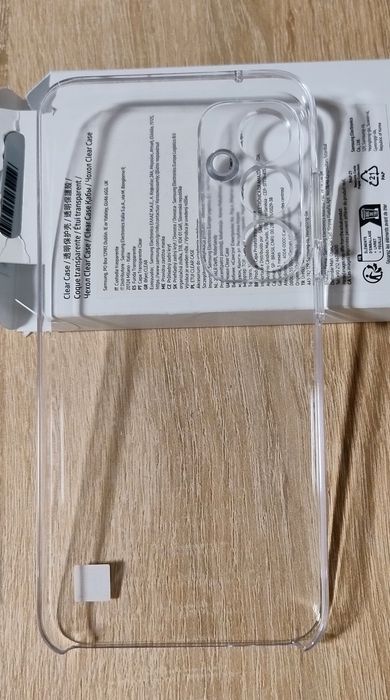 NOWE etui Samsung Galaxy S23 FE Clear Case przezroczysty ORYGINAŁ
