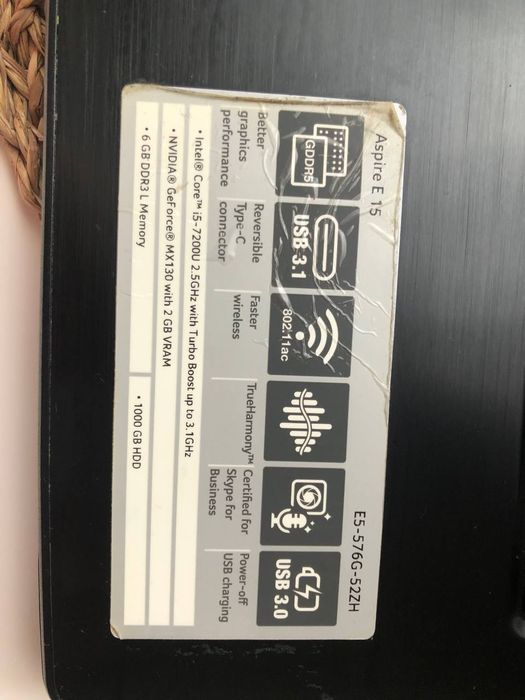 Ноутбук Acer робочий