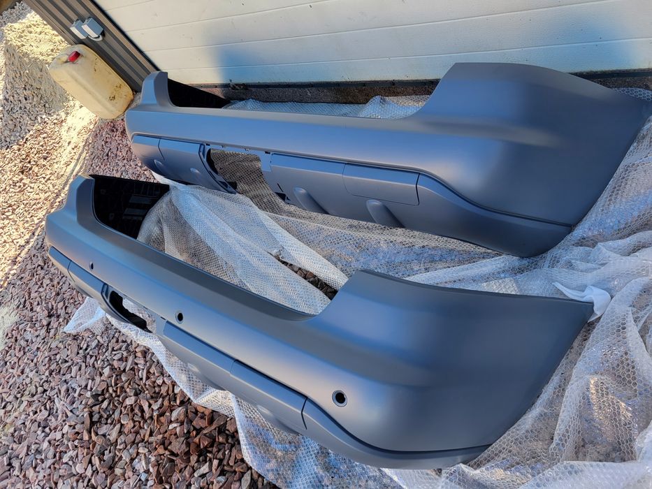 Бампер задній W163 ML-class Mercedes рестайл