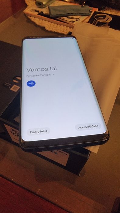 Samsung Galaxy S9+ Plus, [DUOS] Coral Blue + Extras