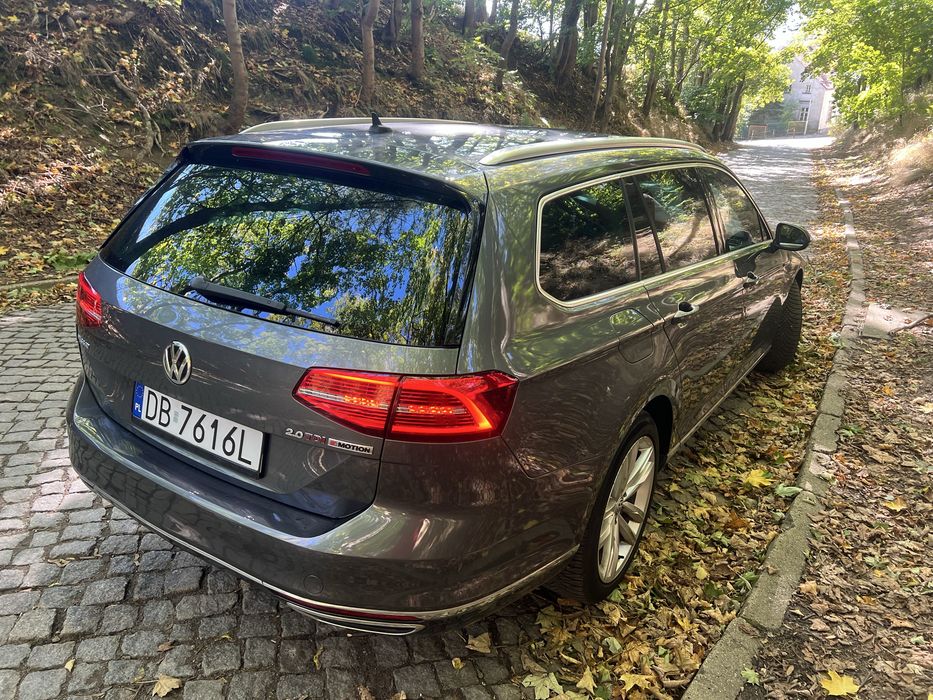 Piekny Passat high line bi tdi 4 motion 240km full led el hakprywatnie