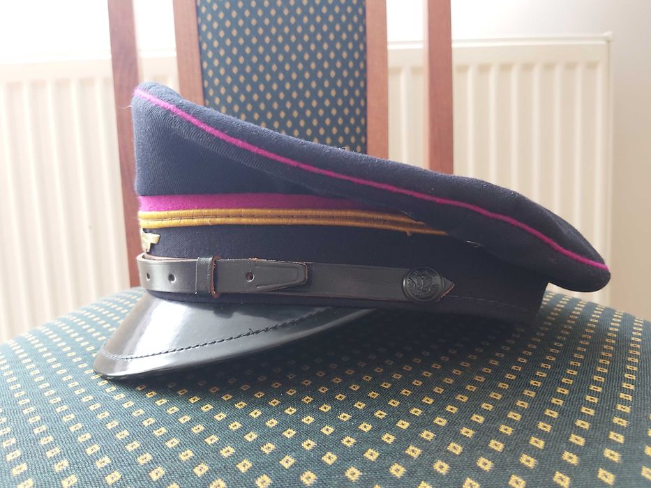 Czapka pkp kolejarza