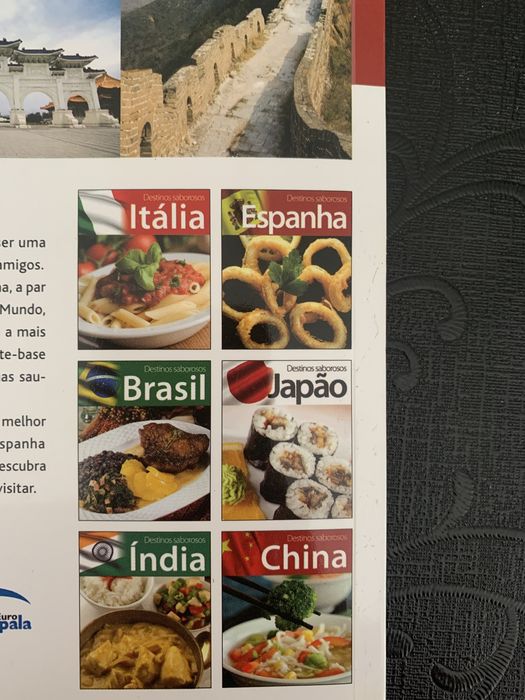 Livro receitas Destinos Saborosos China