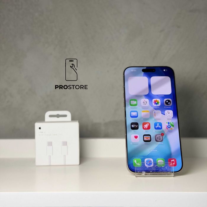 iPhone 16 Pro Max 256GB Natural Titanium | 93% Baterii | Gwarancja 3 Miesiące