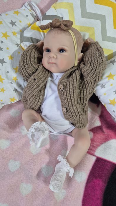 Реборн вінілова новонароджена