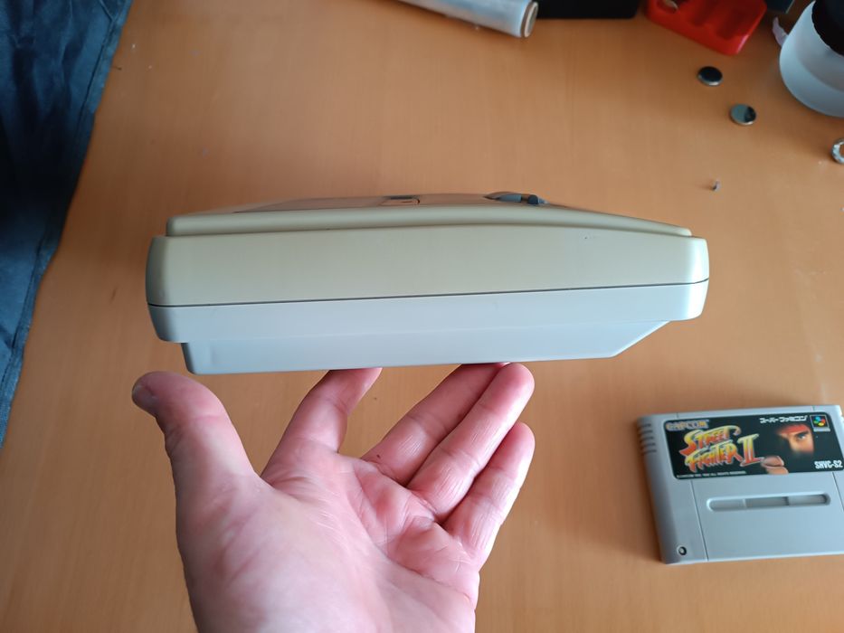 Super Famicom sem cabos e carregador + jogo