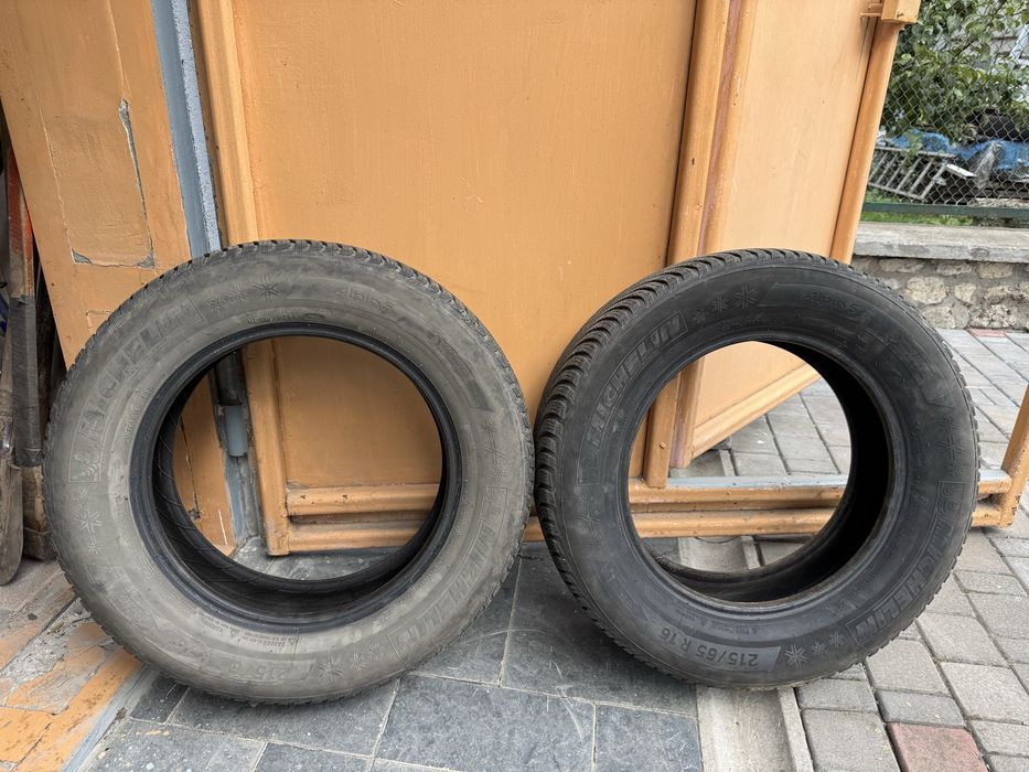 Michelin Alpin 5 215/65/16 протектор 5.5-6.5мм (22 рік ) - пара