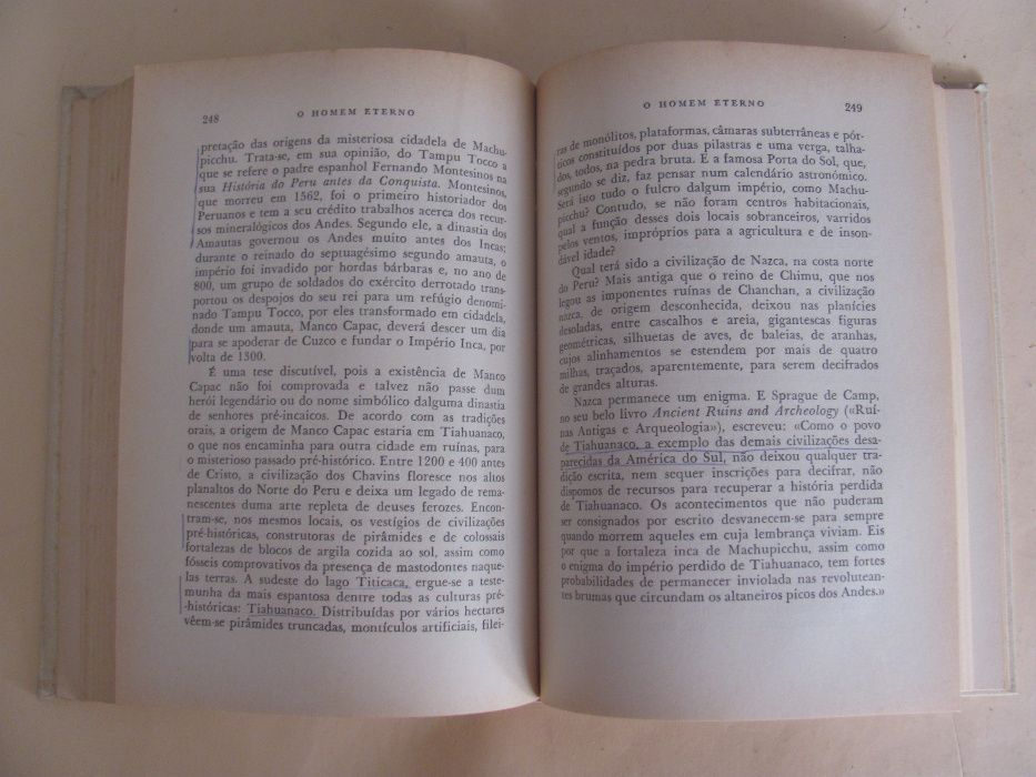 O Homem Eterno de Jacques Bergier e Louis Pauwels
