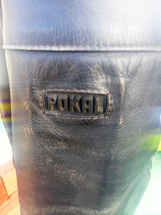 Blusão de Cabedal Motard Pokal