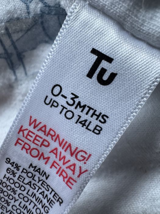 bluza niemowlęca błękitna polar