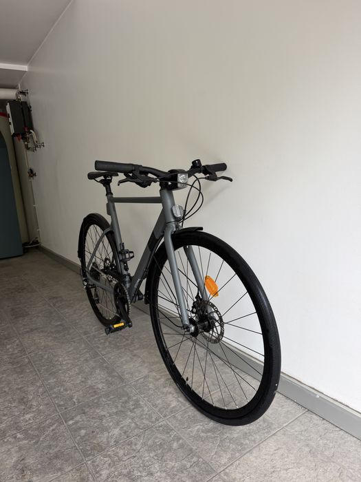 Bicicleta urbana Elops Speed 900 – Tamanho L – Cinzento