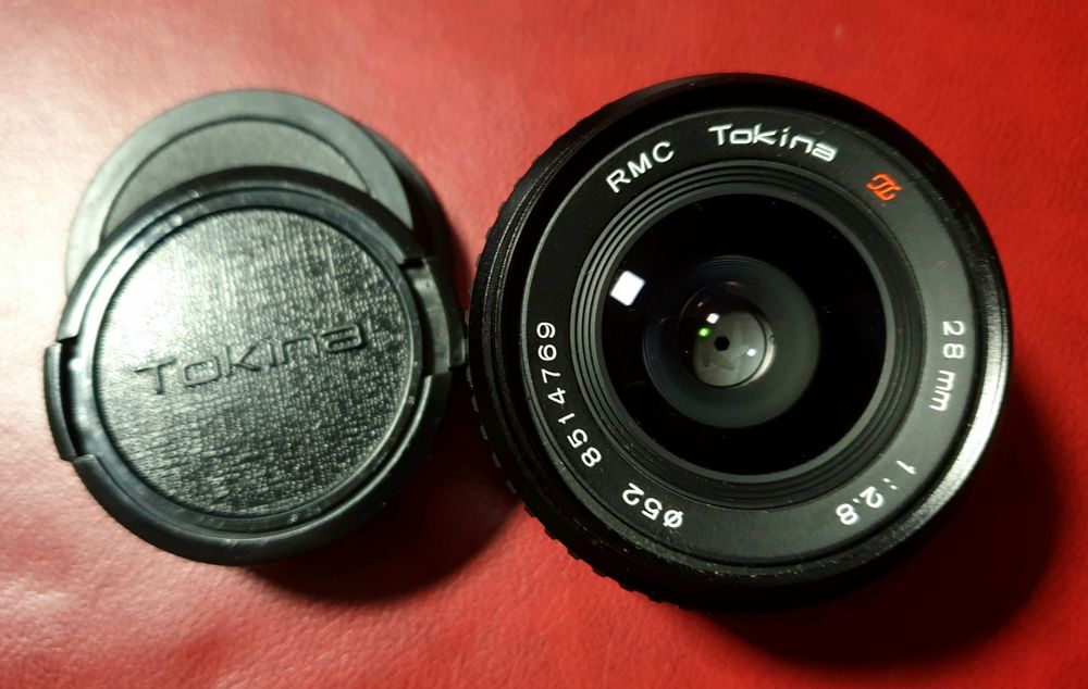 Swietny obiektyw RMC TOKINA  2.8  28 mm .  Do P/K . Jak nowy  .