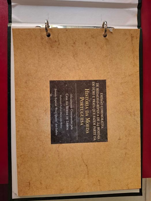 Coleção "História da Moeda Portuguesa" – 24 Moedas em Prata 925 – Art Gallery – Proof Quality