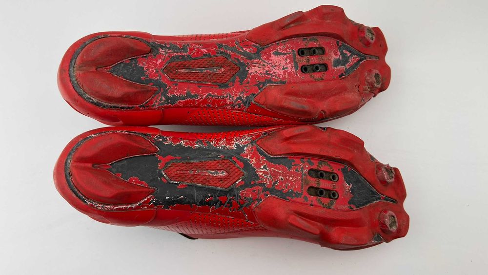 Buty rowerowe Bontrager XXX LTD MTB red 44 OCLV carbon