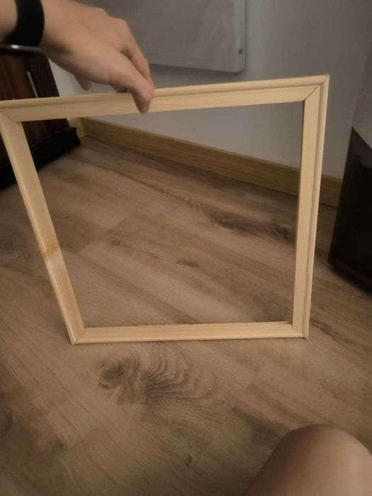 marco de madeira 40 x 40