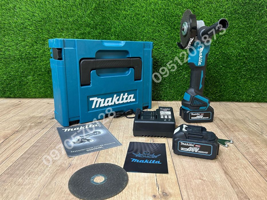 Аккумуляторная Болгарка Makita DGA511BL Pro 36V 8Ah Ушм шлифмашинка
