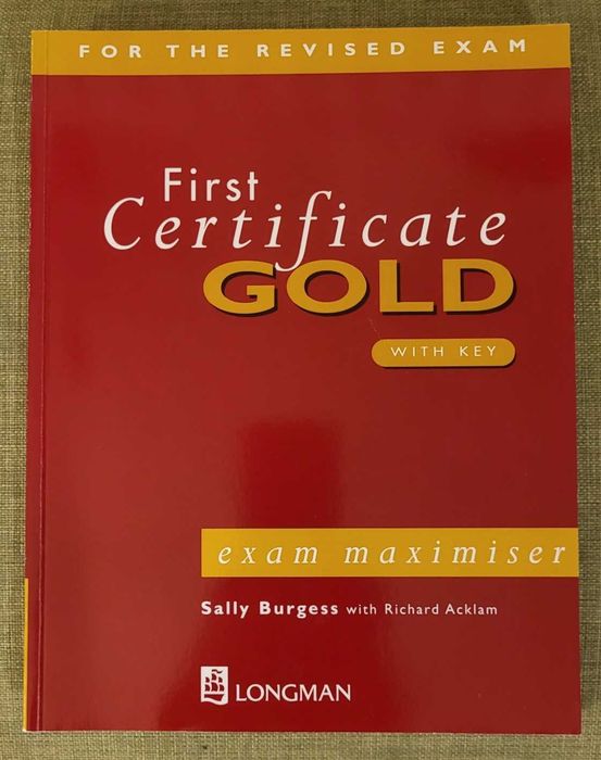 New First Certificate Gold Exam Maximiser