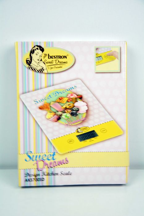 Waga kuchenna Bestron AKS700SD wielokolorowy 5 kg