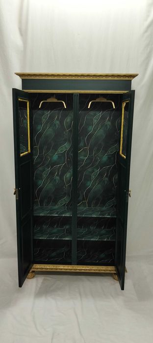 Armário de entrada restaurado e remodelado