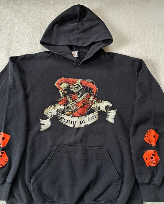 Bluza Hoodie Joker  z kapturem z nadrukiem vintage retro y2k
