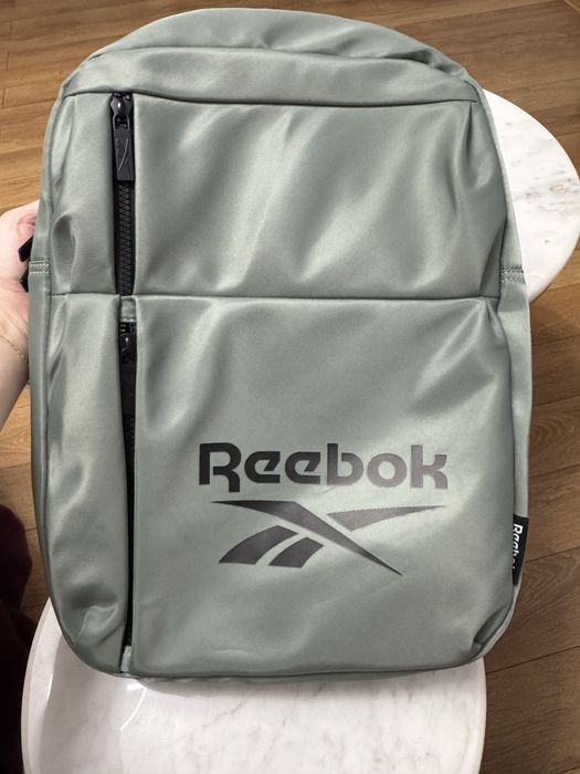 Plecak sportowy szkolny reebok szary
