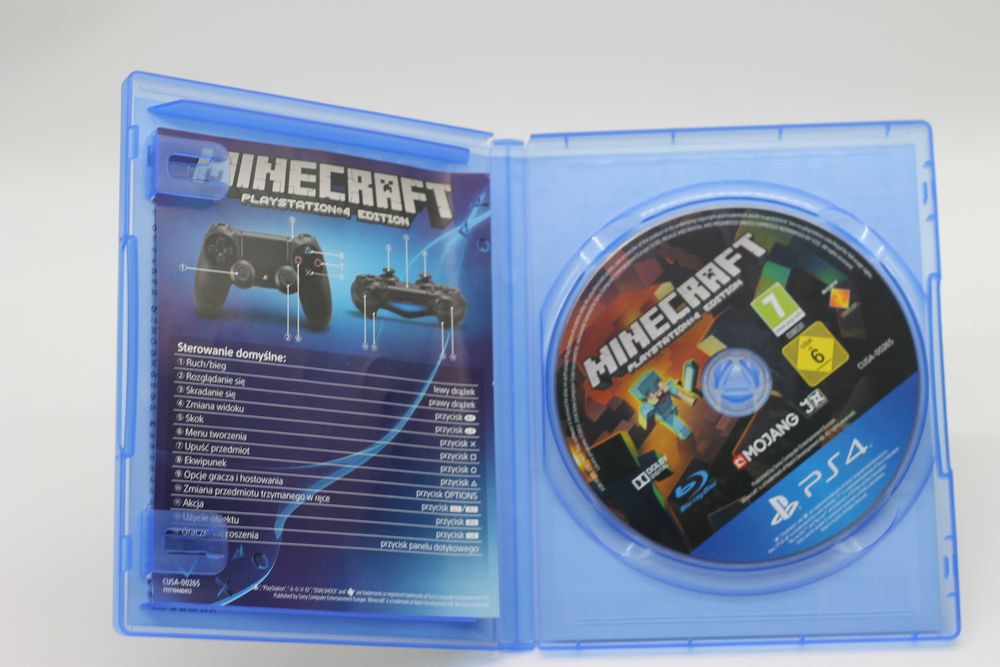 Minecraft - PlayStation 4 (PS4) | Polska wersja | Komplet z ulotką