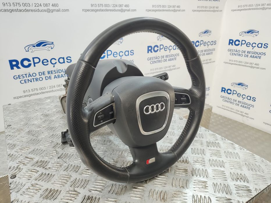 Volante Completo Em Pele Perfurada Audi A1 8X S-Line SLine