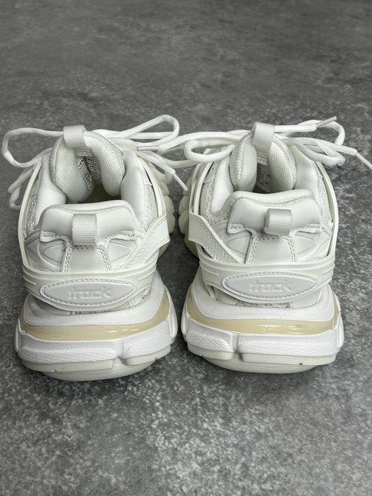 Balenciaga Track 2.0 full white кросівки кроссовки фулл білі траки баленсіага 44 43 42 41