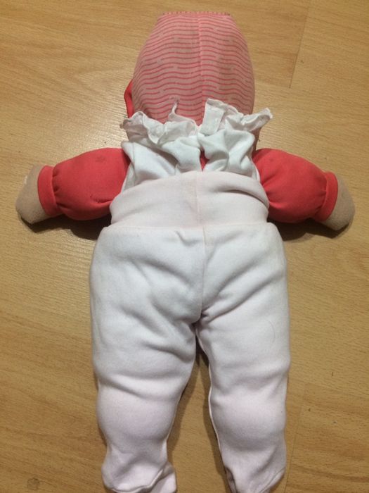 Bonecas cor de rosa de pano