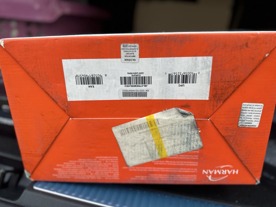 JBL eXtreme nowy czarny