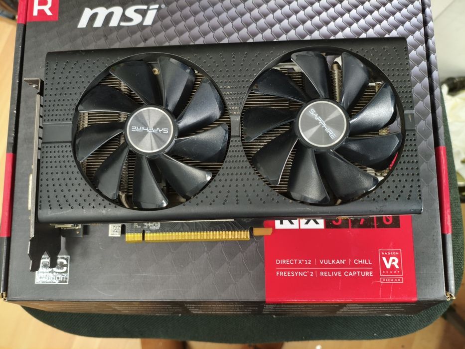 Grafica Sapphire Nitro RX580 de 8GB