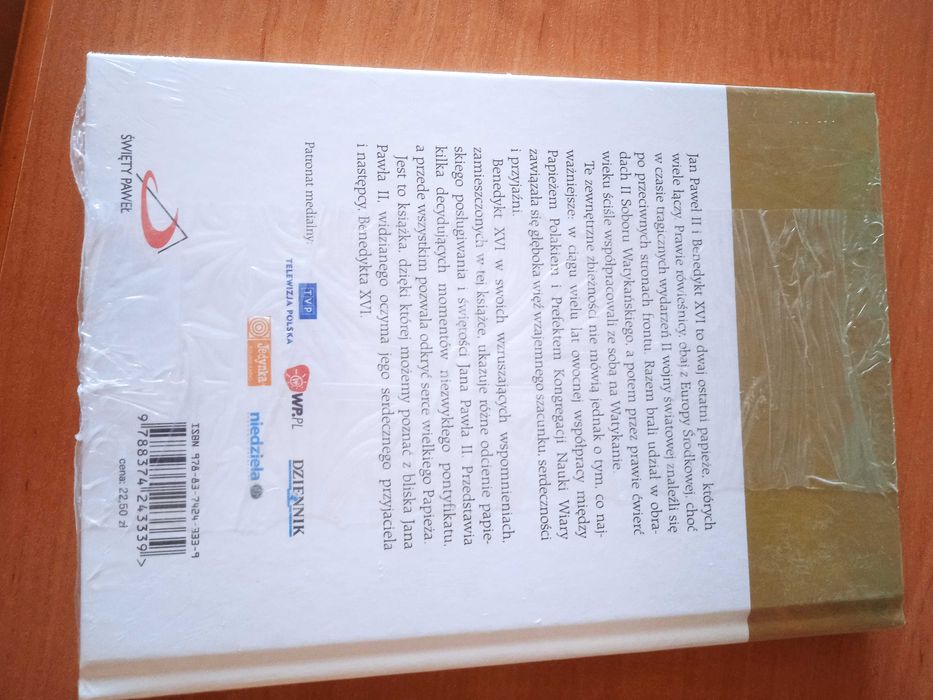Książka nowa Jan Paweł II - Mój umiłowany poprzednik Benedykt XVI