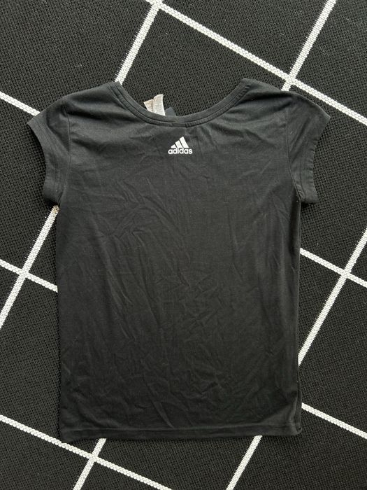 T-shirt damski adidas krótki rękaw xs czarny