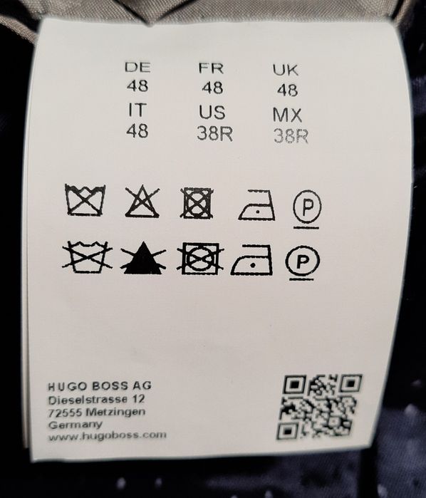 Marynarka Hugo Boss 48 Czarna