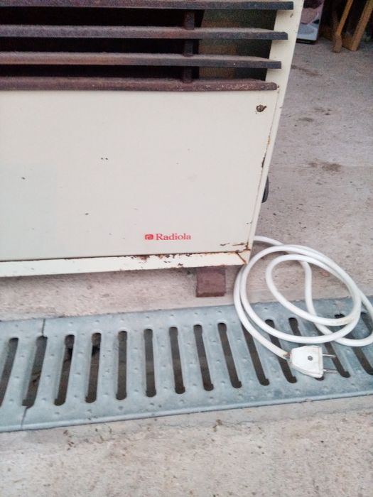 Aquecedor usado a trabalhar