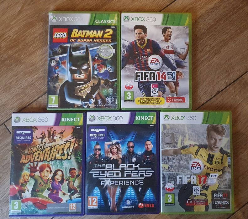 gry na xbox 360 i kinect