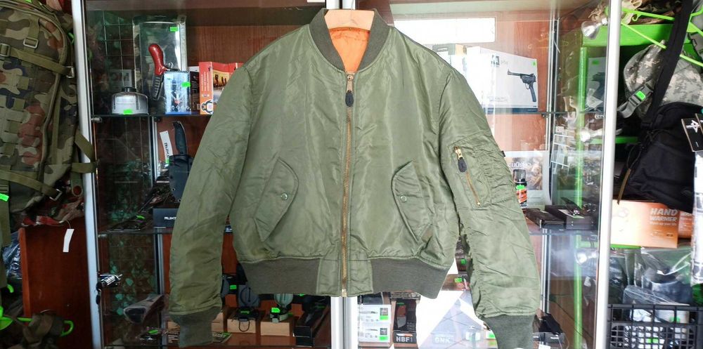 Kurtka Fleyers Rothco Intermediate MA-1 USAF Olive M