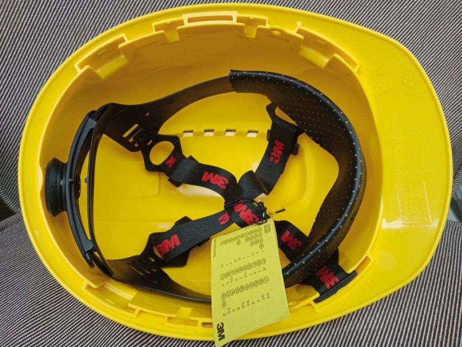 3M kask ochronny, hełm BHP, kask budowlany.