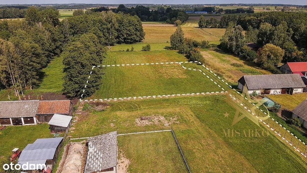 Działka budowlana o powierzchni 3005 m²