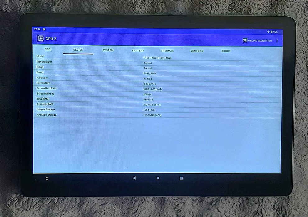 tablet Teclast P40S WiFi