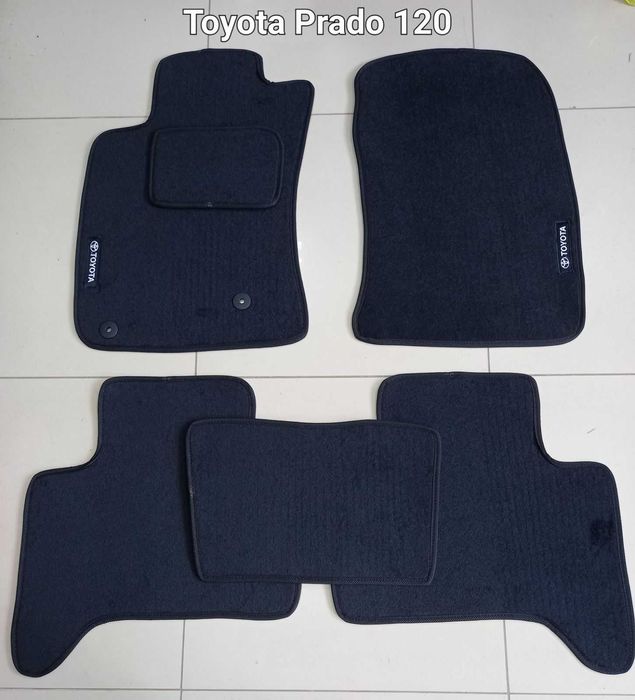 Текстильные Ворсовые Коврики Toyota Prius Camry Rav-4 Avensis Auris