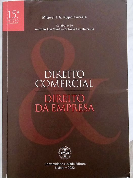 Direito comercial: direito de empresa